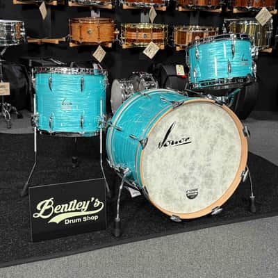 ~WOW!~ SONOR Vintage Series 3-Piece 12/14/20 Drum Kit Set in California Blue