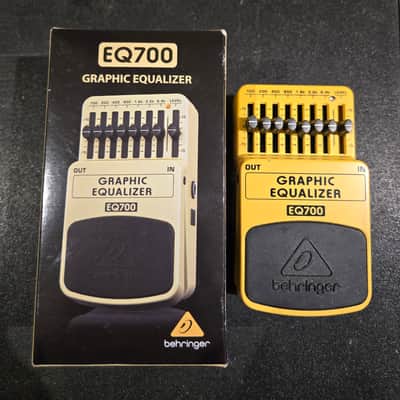 Behringer EQ700 7-Band Graphic Equalizer 2010s - Standard