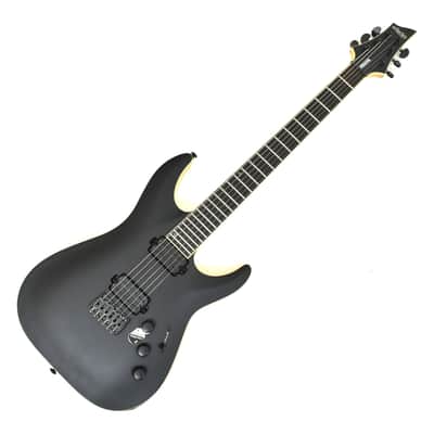Schecter C-1 Apocalypse Electric Guitar Carbon Black B-Stock 2331