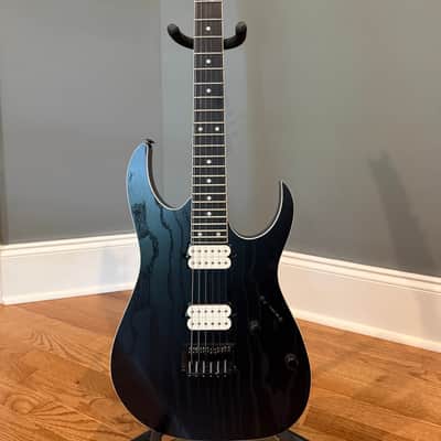 Ibanez Prestige RGR652AHBF Weathered Black Fixed Bridge — Excellent, Discontinued, Made in Japan, Hardshell Case