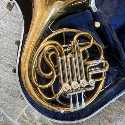 C. G. Conn 6D Double French horn. Made in USA
