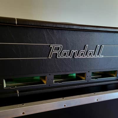 Randall RM100M MTS Series 3-Channel 100-Watt Modular Tube Guitar Amp Head 2000s - Black