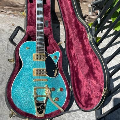 Gretsch G6229TG Players Edition Sparkle Jet BT 2022 - Present - Ocean Turquoise Sparkle