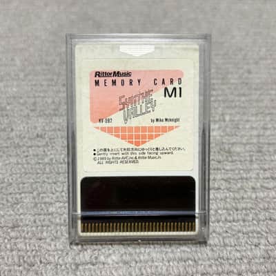 Korg KV-092 Synthe Valley - M1 Memory card