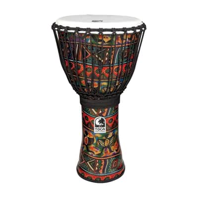 Toca TF2DJ-9AD Freestyle II Rope-Tuned Djembe 9 in, African Dance