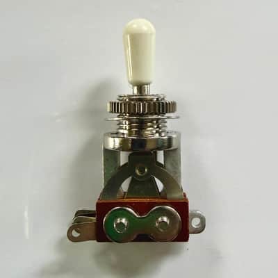 Fender Jazzmaster 3-Way Toggle Switch w Hardware - Aged White NEW 0094080000