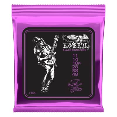 Ernie Ball Slash Signature Electric Guitar Strings 11-48 Gauge