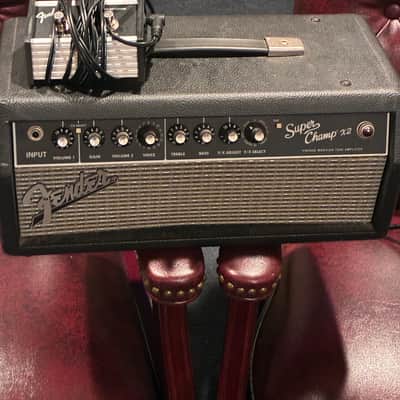 Fender Super Champ X2 HD 2-Channel 15-Watt Guitar Amp Head 2012 - 2021 Black
