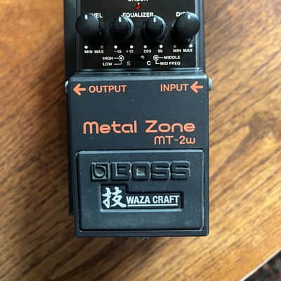 Boss MT-2W Metal Zone Waza Craft 2018 - Present - Black