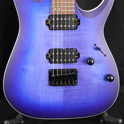 Ibanez RGA series RGA42FM Electric Guitar Flat Blue Lagoon Burst