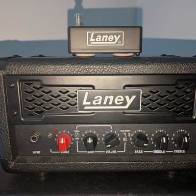 Laney IRF-LEADTOP Ironheart Leadtop 60-Watt Guitar Amp Head 2023 - Present - Black