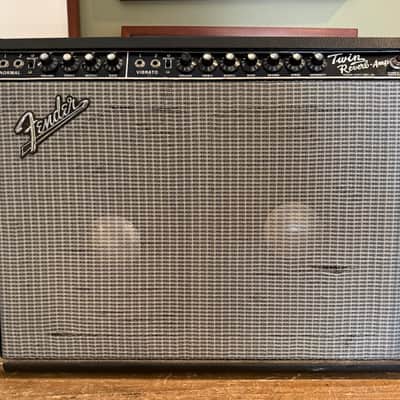 vintage early 1965 Pre-CBS Fender Twin Reverb with JBL D120F speakers