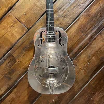 2018 National NRP Steel 12 Fret Single Cone Resonator with National Slimline Pickup