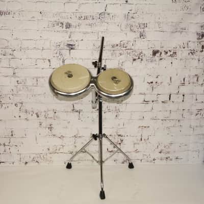 LP Giovanni Hidalgo 7" & 8.5" Shell less Bongos W/ Stand