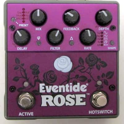 Mint Eventide Rose Bit-Bucket Brigade Digital Delay W/ Power Supply Mint Condition