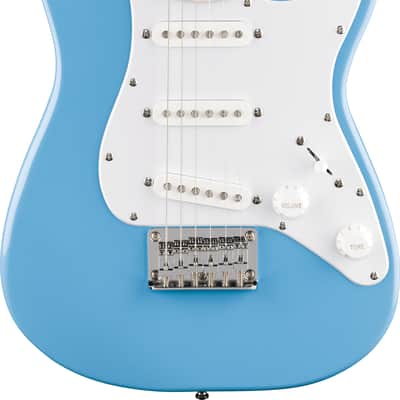 Squier Mini Stratocaster California Blue White Pickgaurd