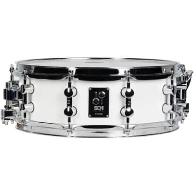 Sonor SQ-1 5x14 Snare Drum - Satin Pure White
