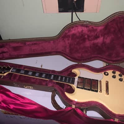 61’ Gibson SG “Les Paul” Custom (61’ Reissue) 1989 - White