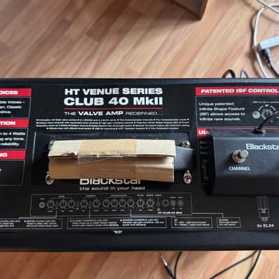 Blackstar HT Club 40 MKII 40-Watt 1x12" Tube Guitar Combo 2017 - 2023 - Black