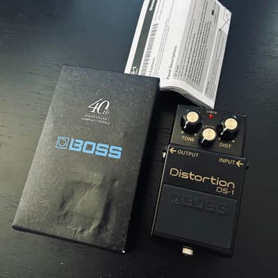 BOSS DS-1-4A 40th Anniversary Distortion Pedal with Box - Limited Edition2017
