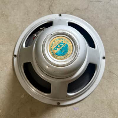 Celestion VOX Silver Bell alnico speaker 1960’s - Bulldog original vintage uk Marshall 8 ohm 12”