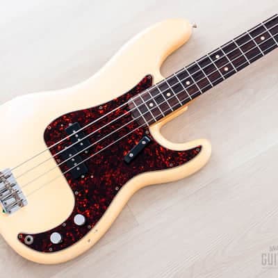 2003 Fender American Vintage '62 Precision Bass Olympic White w/ Case, Hangtags