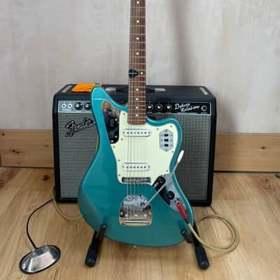 Fender Jaguar JG-66 Crafted in Japan 2000 Sherwood Green Metallic MIJ Offset w/ Case