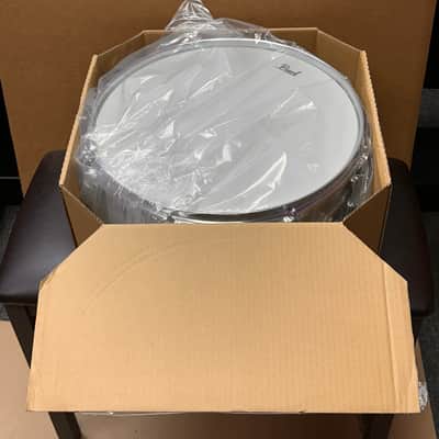 Pearl Sensitone Heritage Steel Snare Drum 14"x5.5" – Chrome (Brand New in Box)