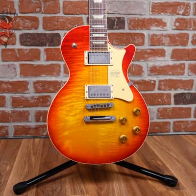 Heritage Standard H-150 Curly Maple Top Vintage Cherry Sunburst 2021 w/OHSC