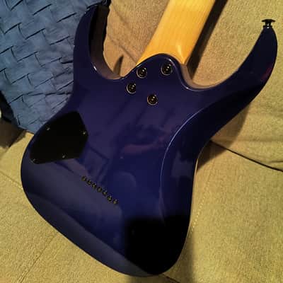 Ibanez Gio 7 String - Transparent Blue Burst