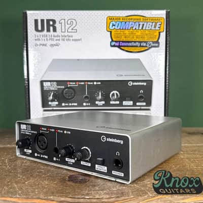 Steinberg UR12 USB 2.0 Audio Interface 2010s - Silver/Black