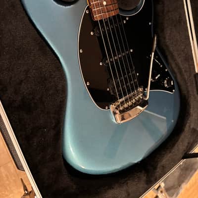 Ernie Ball Music Man Cutlass HSS Kaser B-52 2018 - 2021 - Vintage Turquoise Blue - OHSC, Tremolo, Strap, Strap Locks