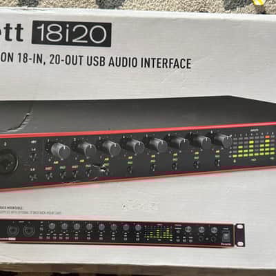 Focusrite Scarlett 18i20 3rd Gen USB Audio Interface 2019 - Present - Black