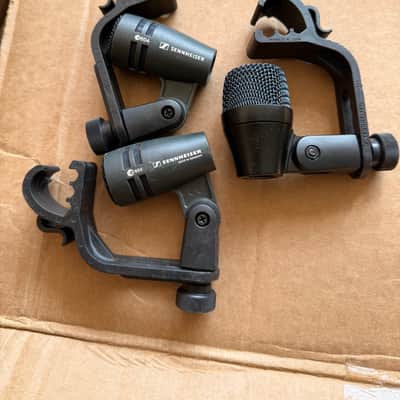 Sennheiser e604 + e904 + Clips Lot of 3, worldwide shipping
