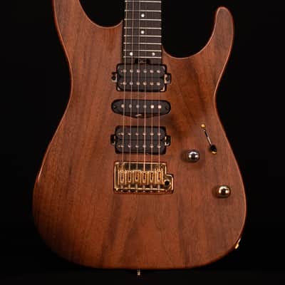 Charvel MJ DK24 HSH Mahogany with Figured Walnut w/Hard Shell Case, 2022 - USED