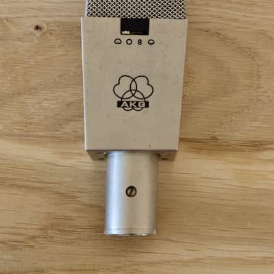 AKG C414 EB with Nylon CK12 Capsule 1970s - Silver