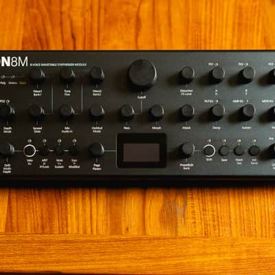 Modal Electronics Argon8M 8 Voice Wavetable Synthesizer Module 2020 - Grey