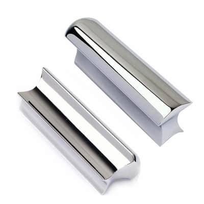 Amuic Guitar Slide Tone Bar, Stainless Steel Slide Bar for Lap Steel Guitar Accessories in Chrome