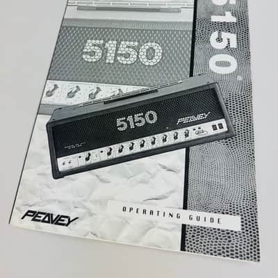 Peavey 5150 Amplifier Owner’s Manual – First-Year EVH Era Documentation 1994