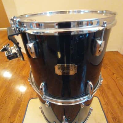Pearl Export 12 round x 10 rack tom, gloss black, ISS mount, pro heads excellent