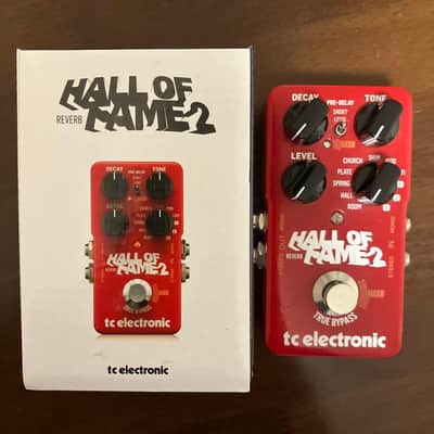 tc electronic Hall of Fame 2 Reverb Pedal Excellent