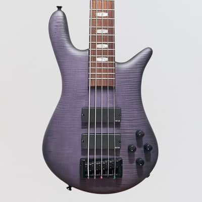 Spector Euro 5 LX 5 String Neck Through Electric Bass Guitar - Nightshade Matte
