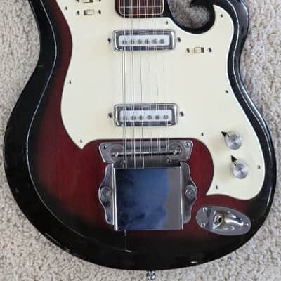 Very cool vintage Sekova 12 string electric guitar Made by Kawai in Japan