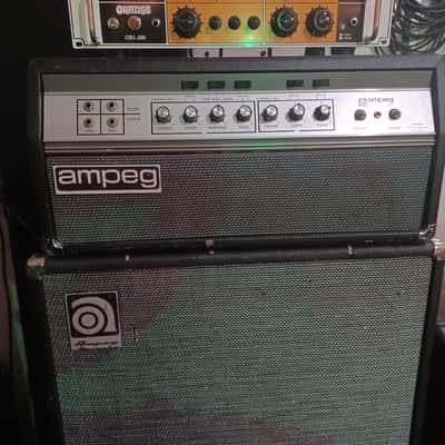 Ampeg SVT "Black Line" 300-Watt Bass Amp Head 1972 - 1975 - Black
