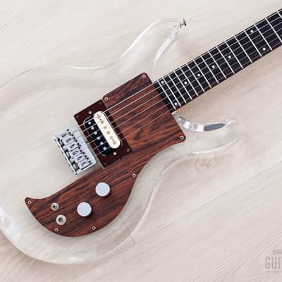 1990 Greco AP-850 Acrylic Dan Armstrong Lucite Guitar, Japan Fujigen