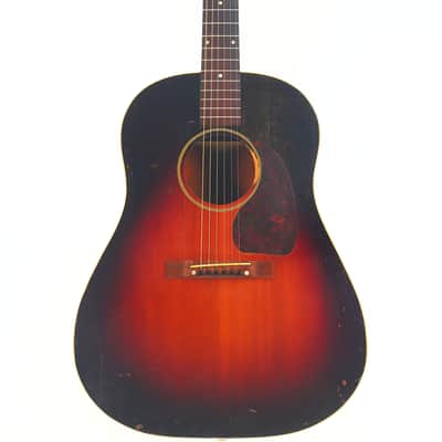 Gibson J-45 "Banner Logo" 1944 with maple back and sides - war years, character and the unmistakable Gibson slope-shoulder sound