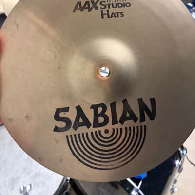 Sabian 13" AAX Studio Hi-Hat Cymbals (Pair) 1993 - 2001 - Brilliant