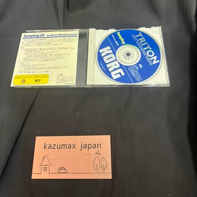 Korg TRITON Music Workstation Sampler Sampling CD Tested