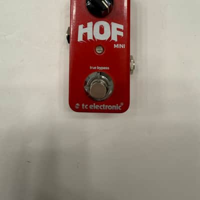 TC Electronic Hall Of Fame Mini Reverb Compact True Bypass Guitar Effect Pedal