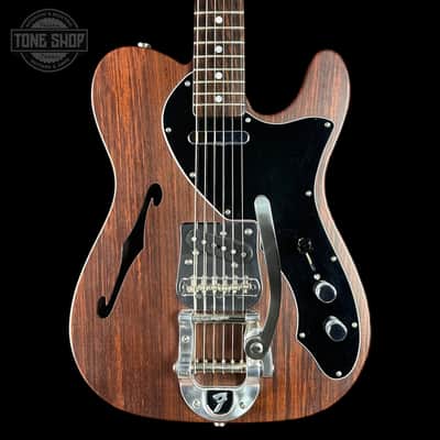 Used 2016 Fender Greg Fessler Masterbuilt Rosewood Thinline Tele NOS w/Case TSU24143